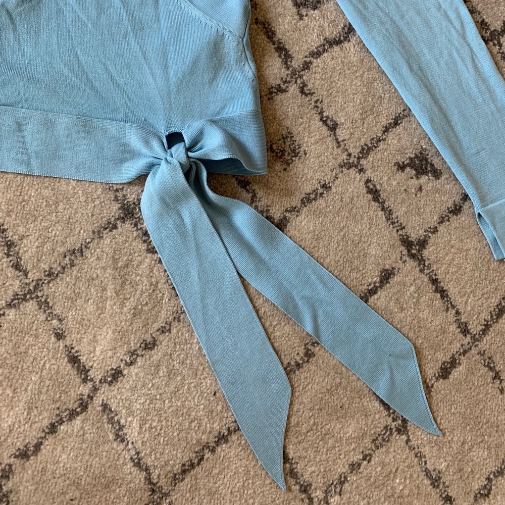 Ann Taylor Wrap-Look Sweater - Picture 2 of 7